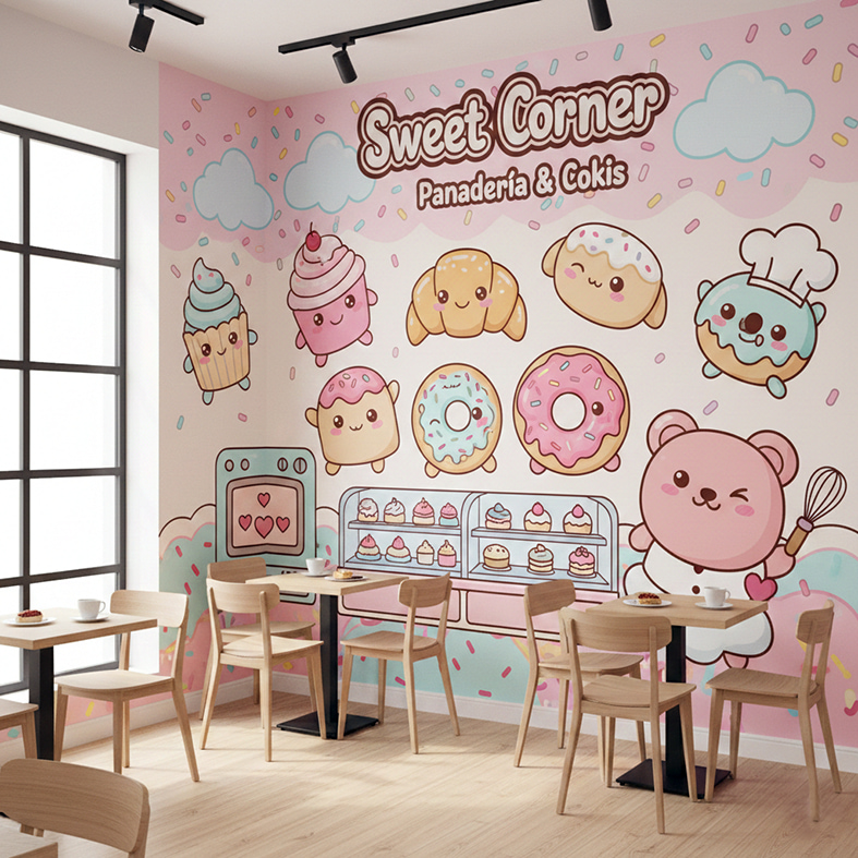 Mural en Local Comercial